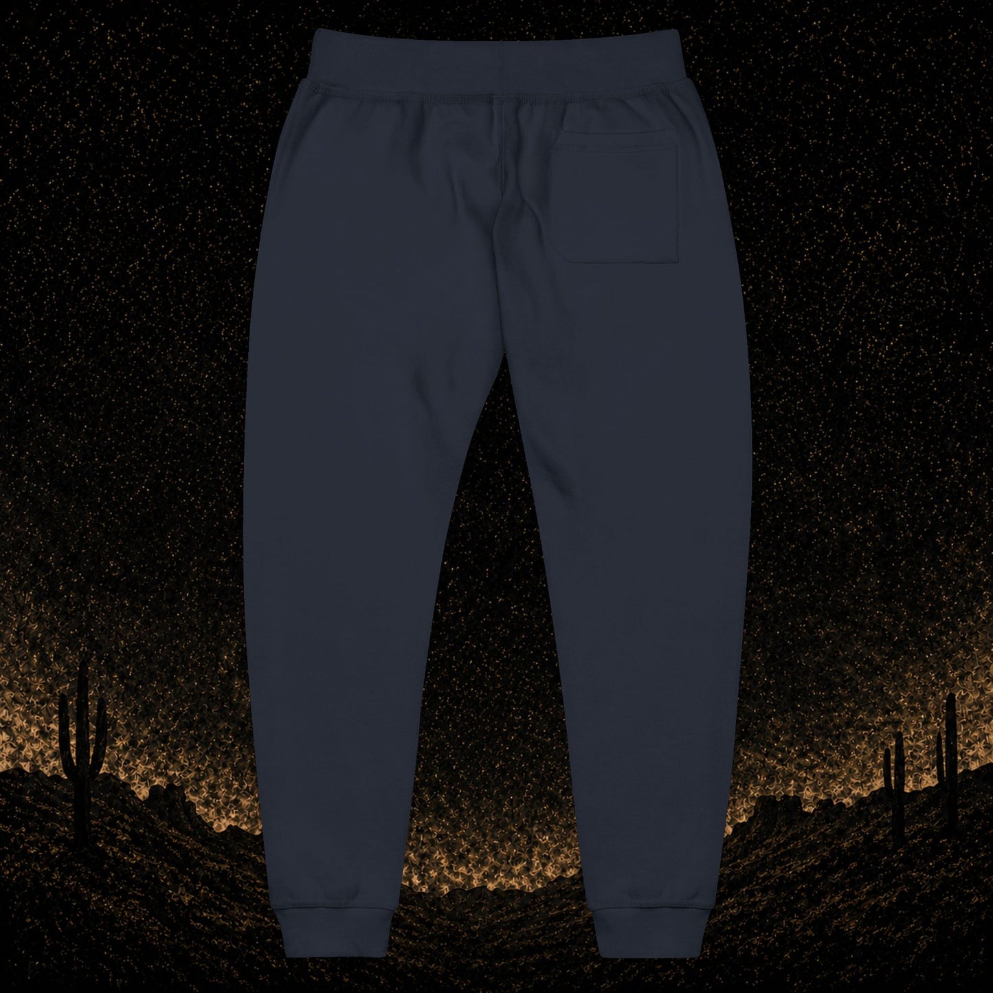 Mens Embroidered Fleece Joggers