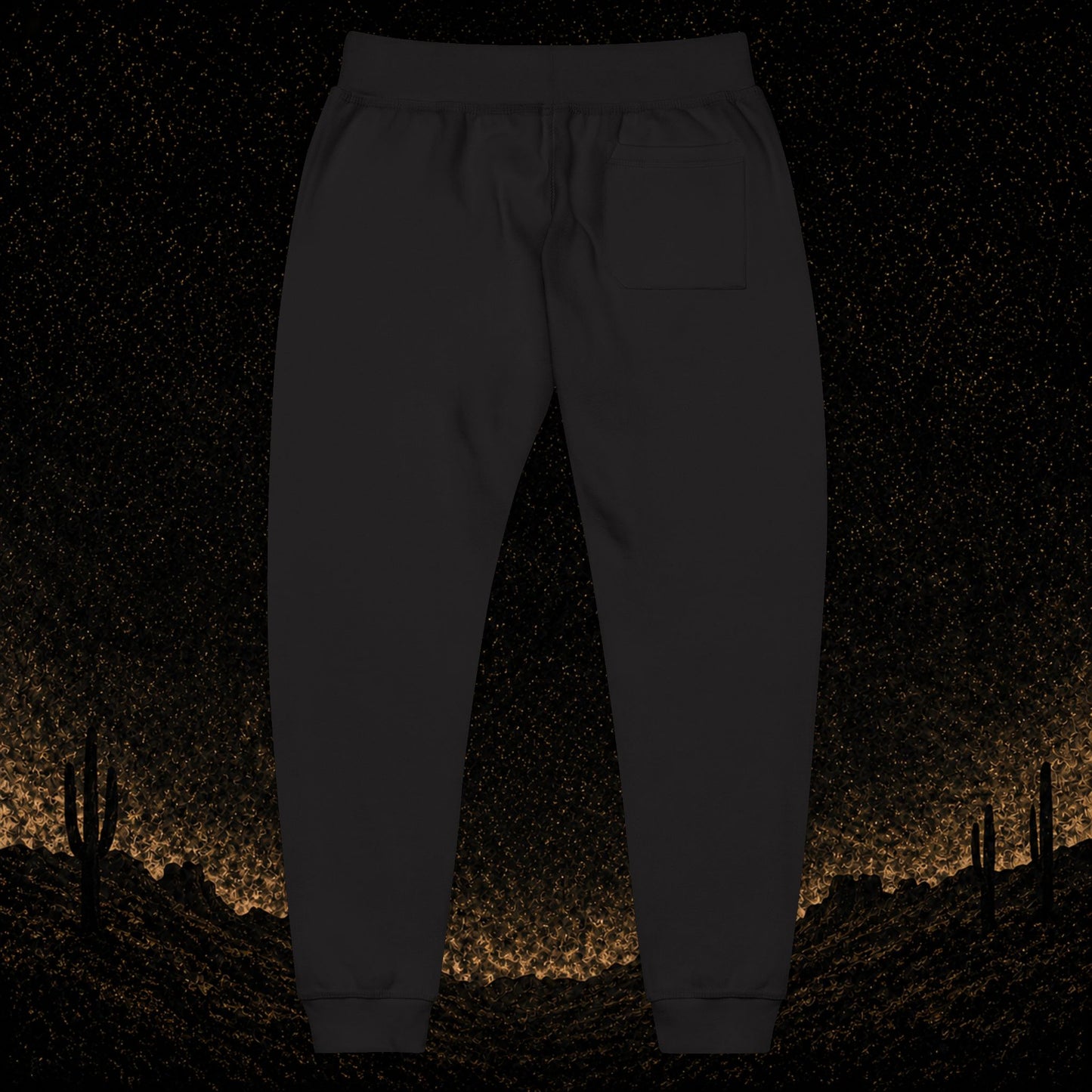 Mens Embroidered Fleece Joggers