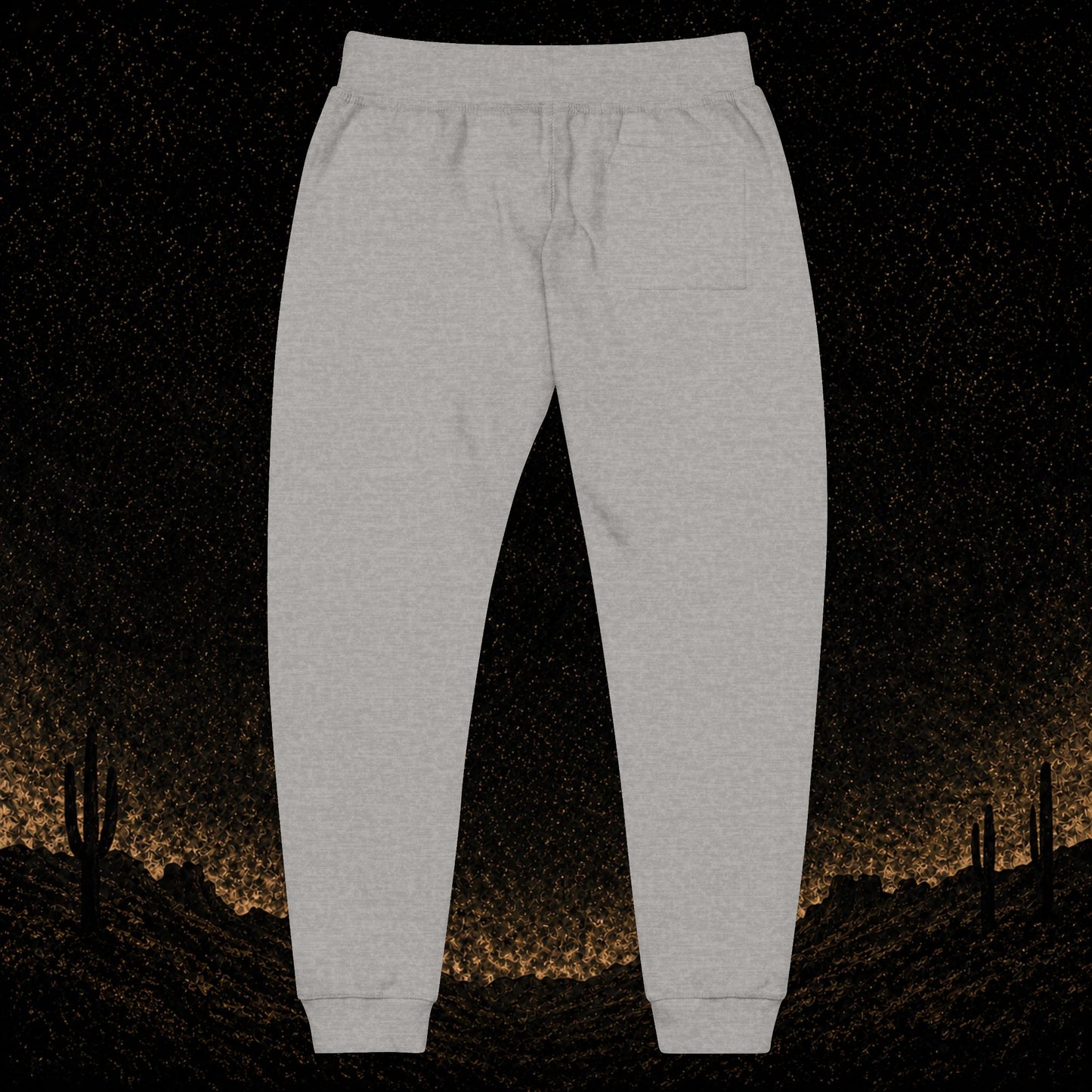 Mens Embroidered Fleece Joggers