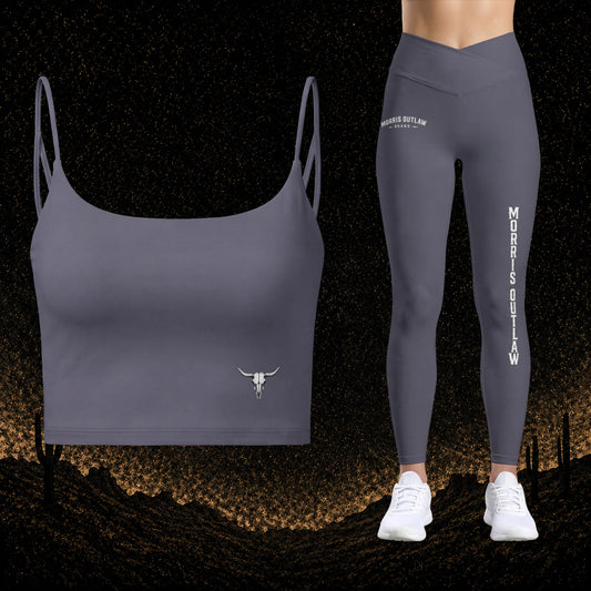 Luxe Set | Strappy Bra + V-Waist Leggings
