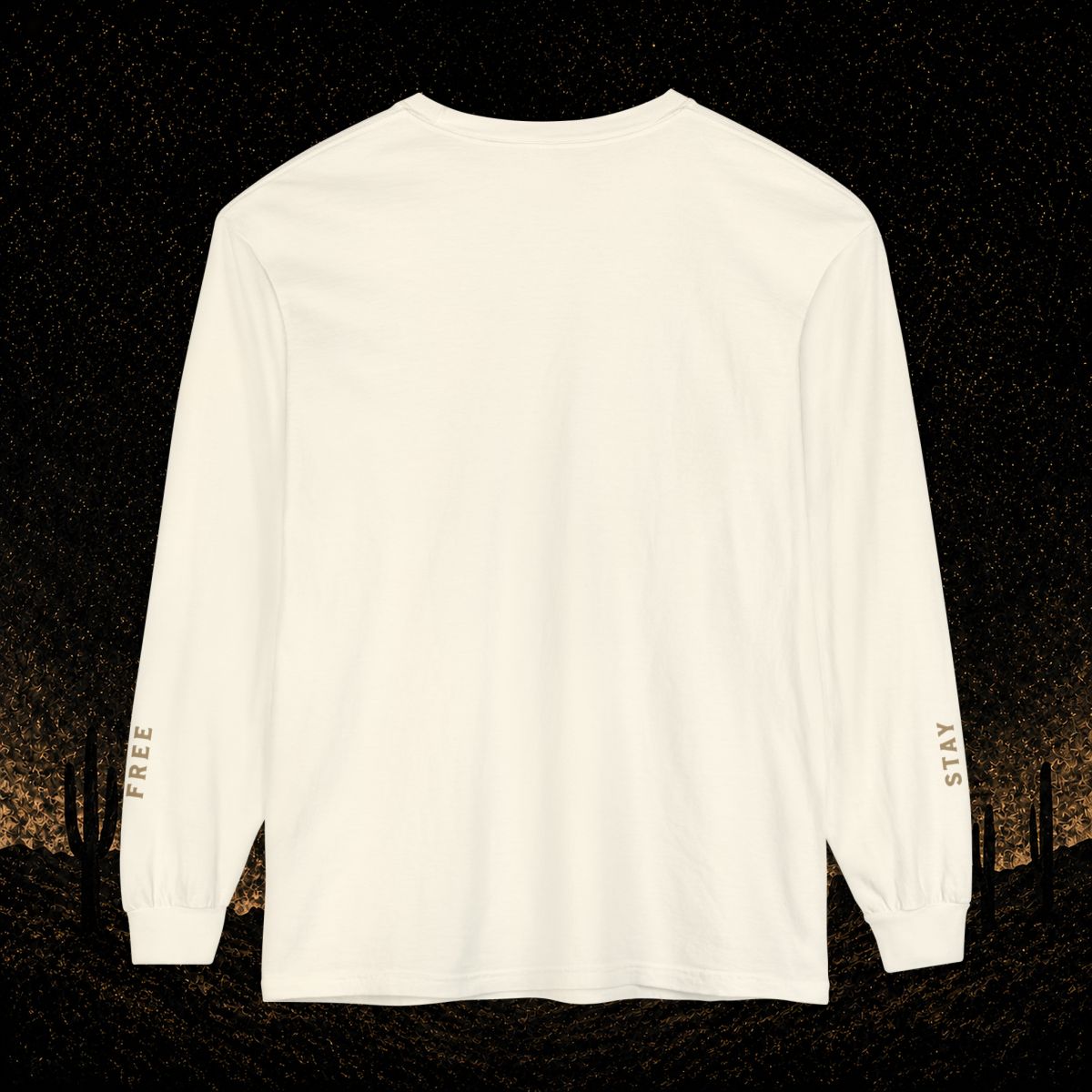Outlaw Skull & Longhorn Long Sleeve T-Shirt